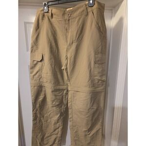 Redhead Cargo Pants Khaki Size 36/30 Zip Off Camping Hiking Outdoor Pockets